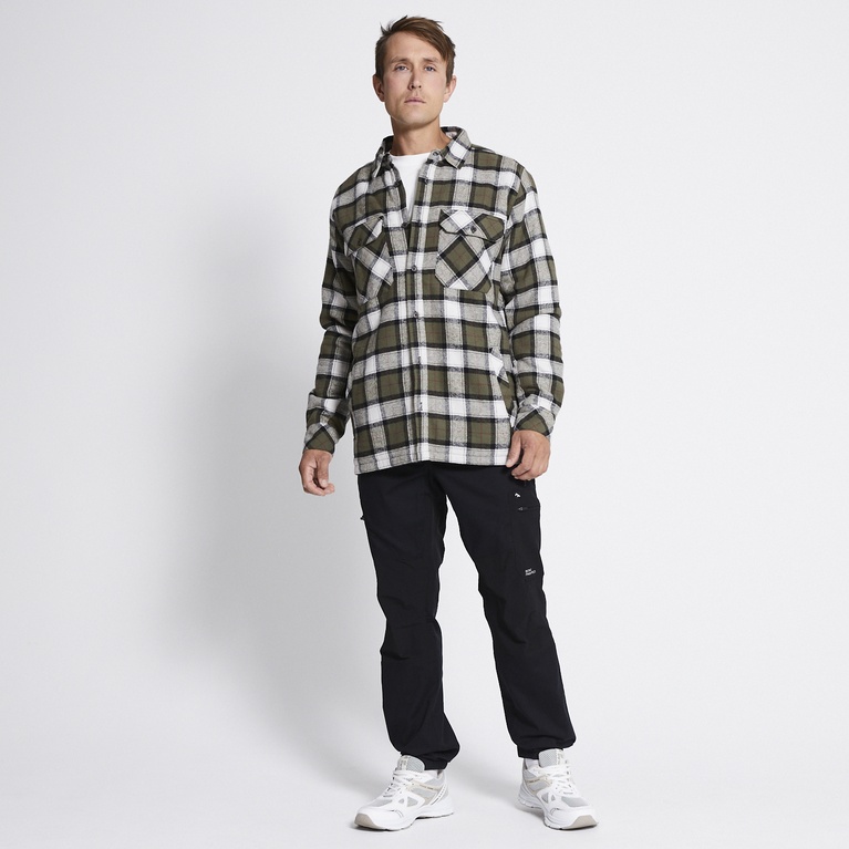 Fodrad flanellskjorta  "Rutvik Flanell"